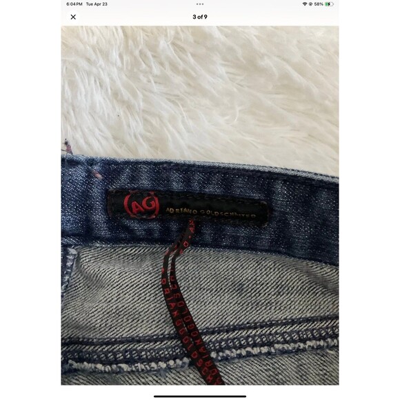 AG Adriano Goldschmied Women's 31R The Club Flare Wide Leg Mid Rise Jeans - Picture 3 of 9